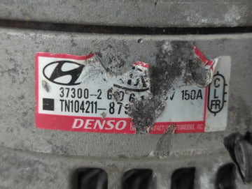 2019-2020 Hyundai Santa Fe Alternator Replacement Generator Charging Assembly Engine OEM P/N:104211-8790 37300-2G061 Fits OEM Used Auto Parts