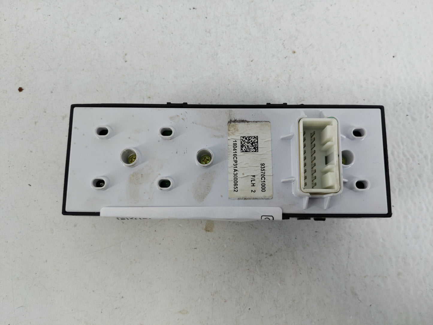 2015-2019 Hyundai Sonata Master Power Window Switch Replacement Driver Side Left P/N:93570C1000 Fits Fits 2015 2016 2017 201