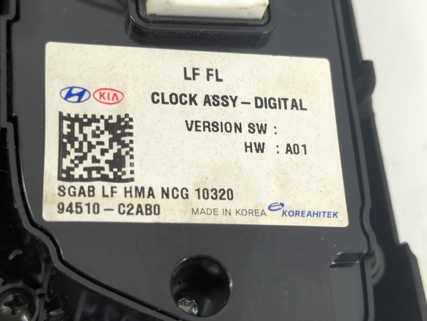 2018-2019 Hyundai Sonata Climate Control Module Temperature AC/Heater Replacement P/N:94510-C2AB0 Fits Fits 2018 2019 OEM Us