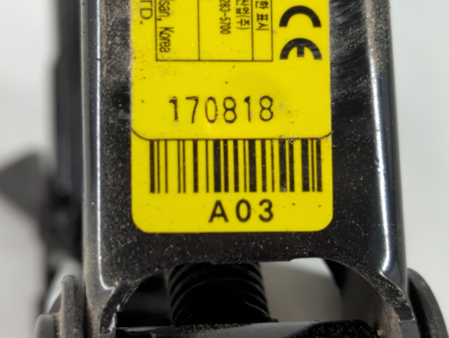 2018 Hyundai Sonata Spare Scissor Car Jack - Oemusedautoparts1.com