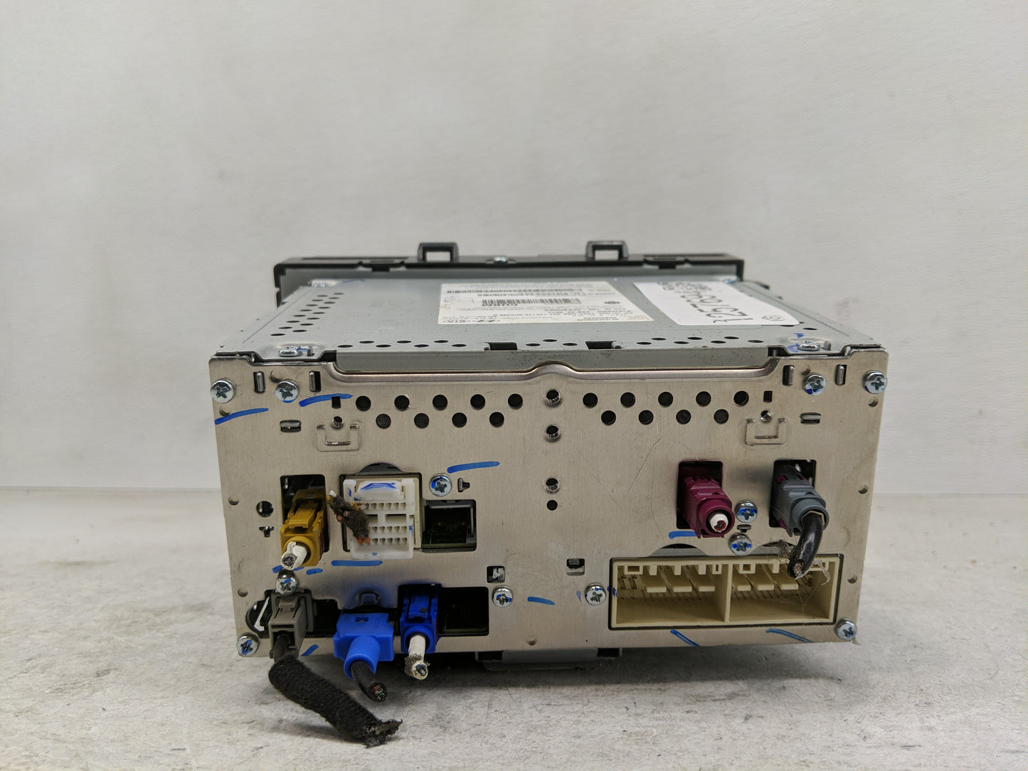 2018-2019 Hyundai Sonata Radio AM FM Cd Player Receiver Replacement P/N:96160C2UB04X Fits Fits 2018 2019 OEM Used Auto Parts