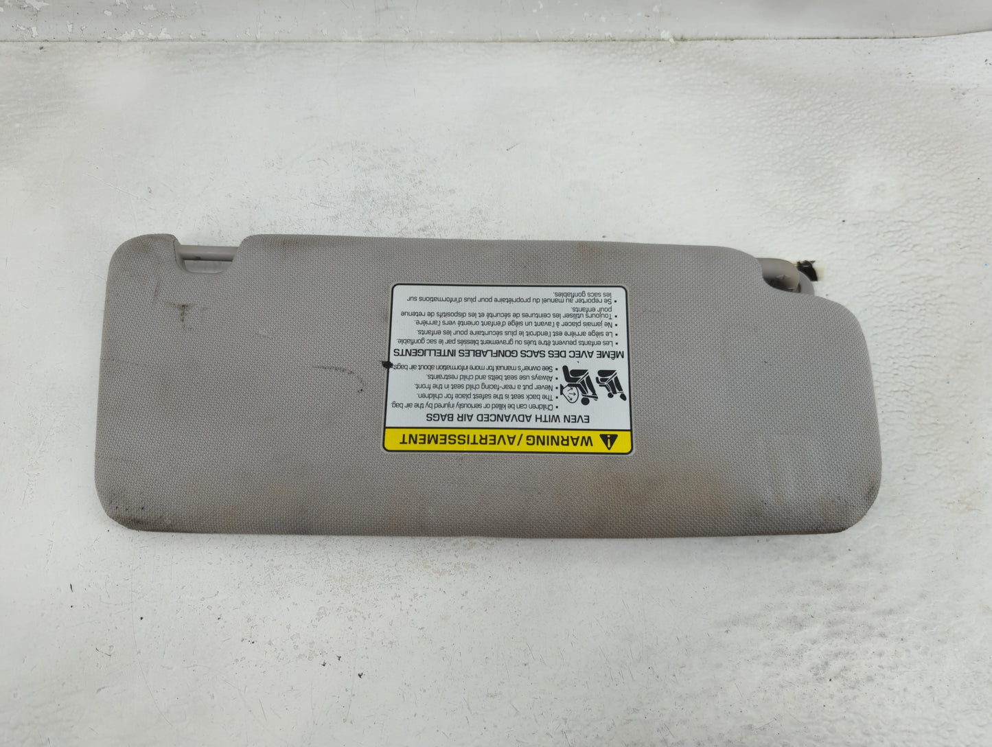 2016-2019 Hyundai Sonata Sun Visor Shade Replacement Driver Left Mirror Fits Fits 2016 2017 2018 2019 OEM Used Auto Parts -