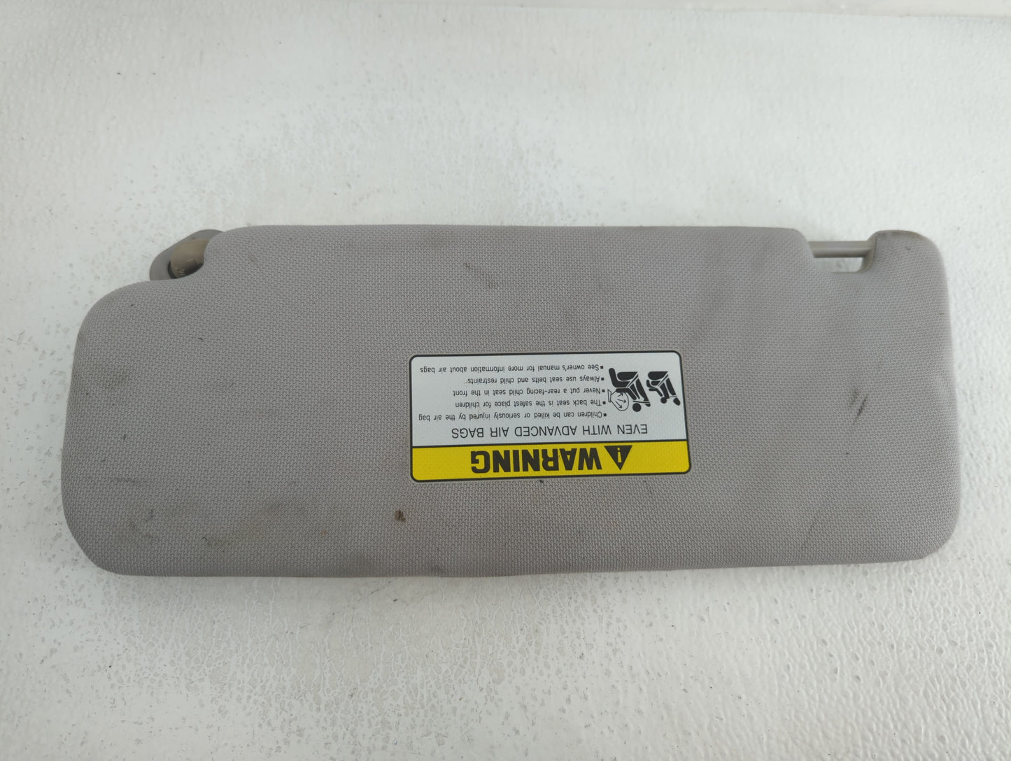 2016-2019 Hyundai Sonata Sun Visor Shade Replacement Passenger Right Mirror Fits Fits 2016 2017 2018 2019 OEM Used Auto Part