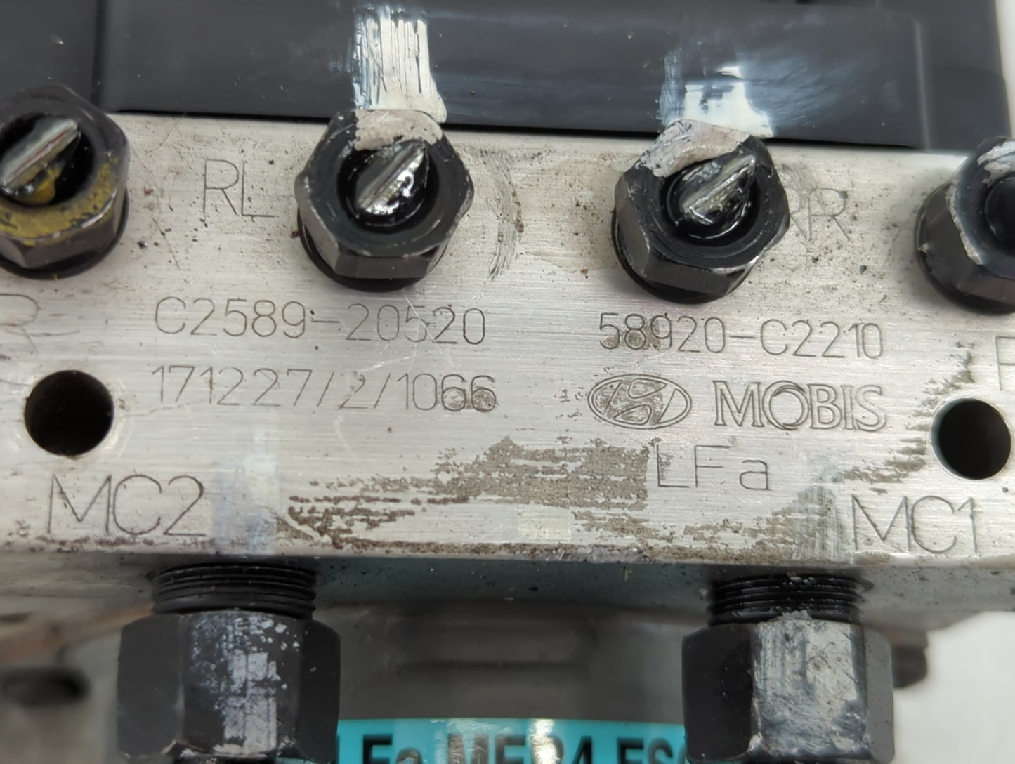 2018-2019 Hyundai Sonata ABS Pump Control Module Replacement P/N:58920-C2210 C2589-20520 Fits Fits 2018 2019 OEM Used Auto P