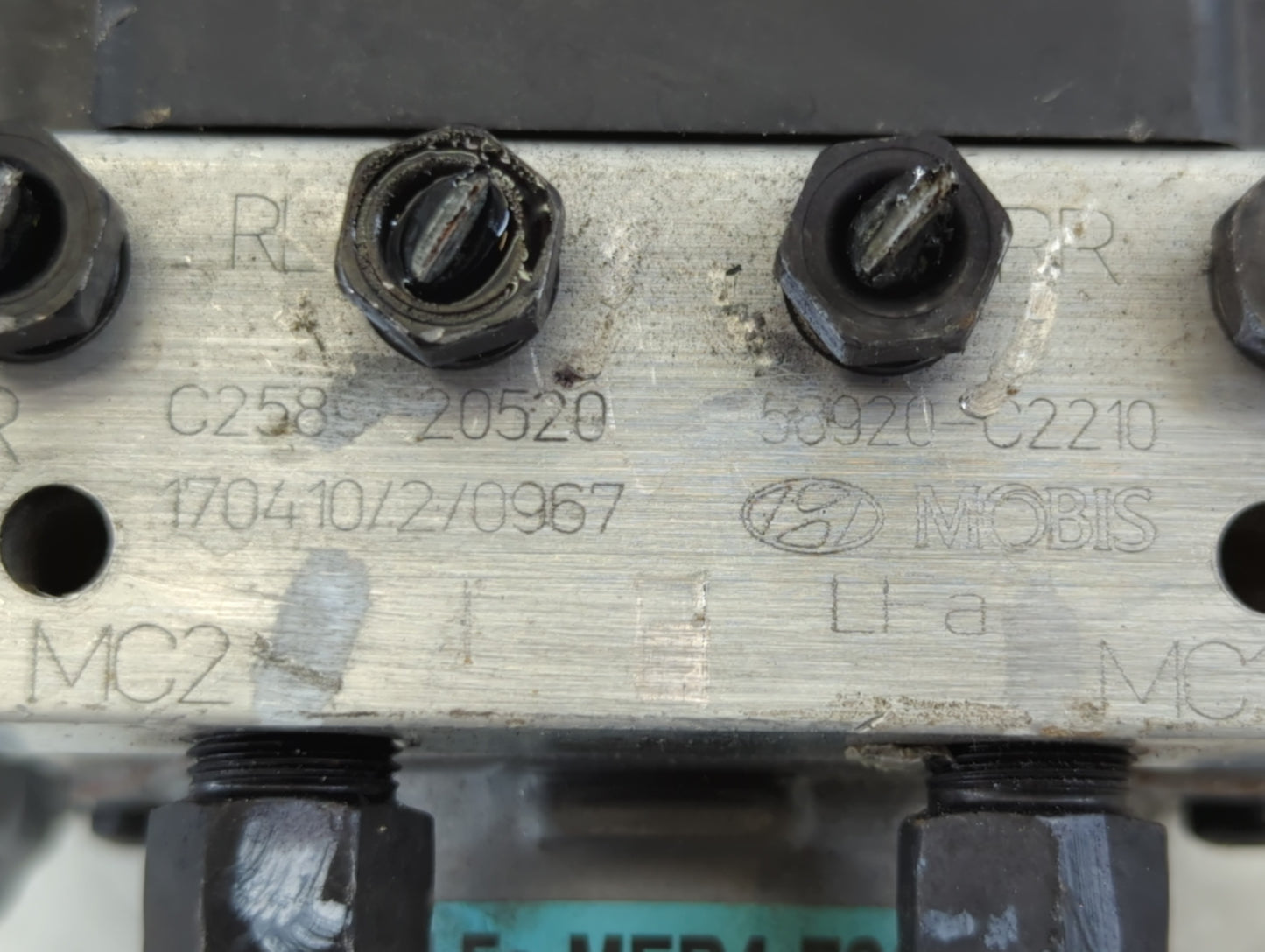 2018-2019 Hyundai Sonata ABS Pump Control Module Replacement P/N:C2589-20520 58920-C2210 Fits Fits 2018 2019 OEM Used Auto P