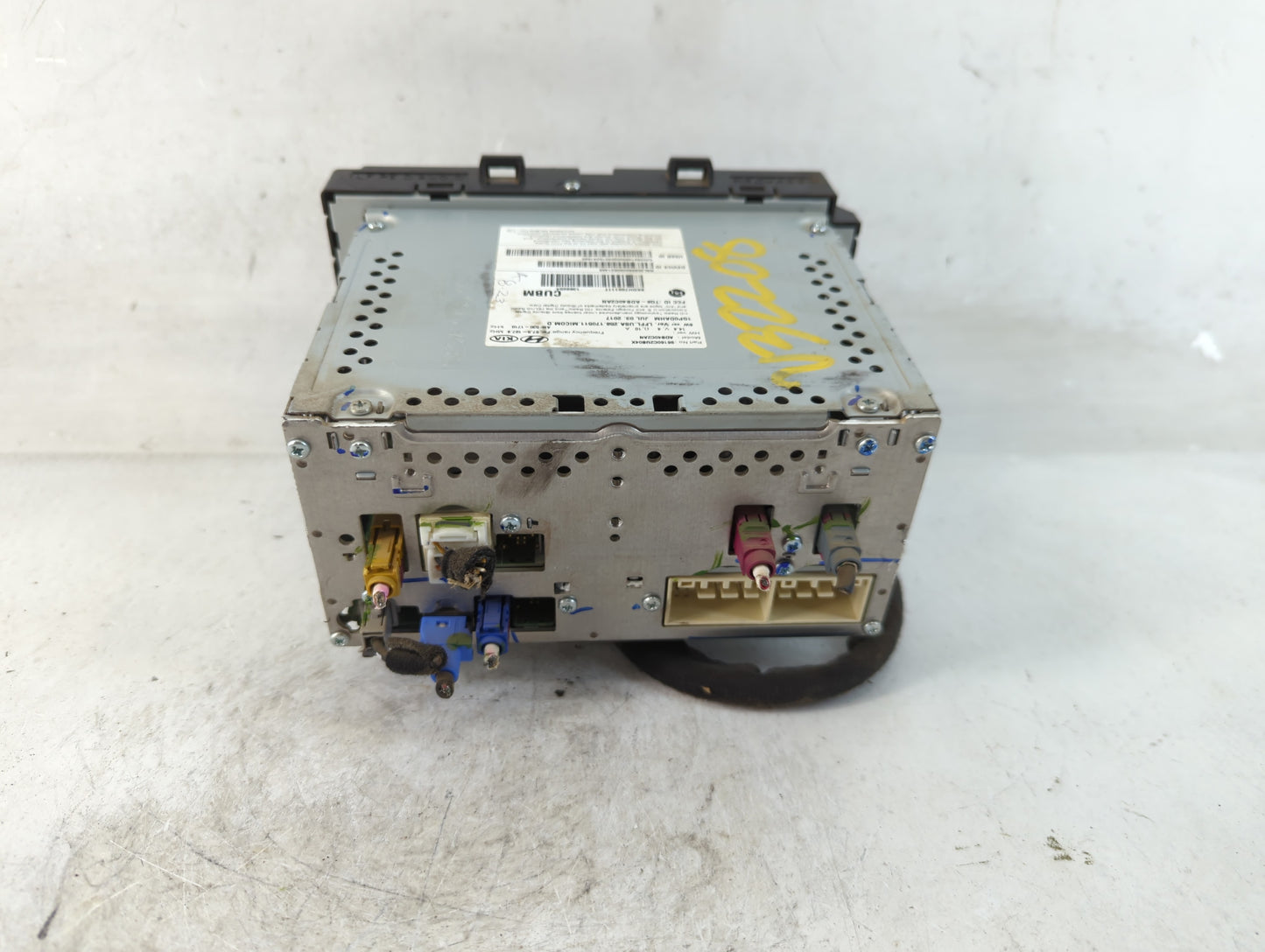 2018-2019 Hyundai Sonata Radio AM FM Cd Player Receiver Replacement P/N:96160C2UB04X Fits Fits 2018 2019 OEM Used Auto Parts