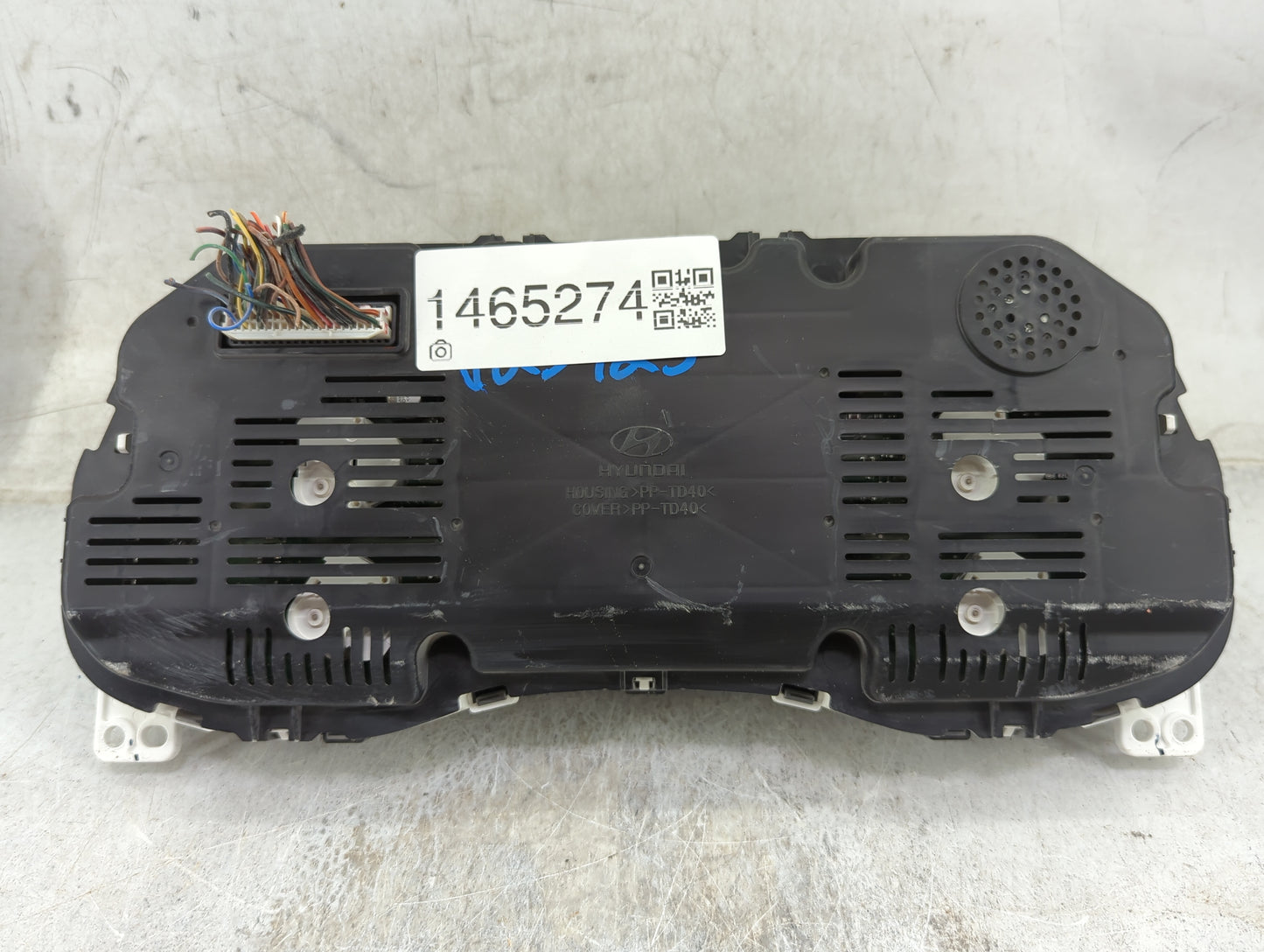 2018 Hyundai Tucson Instrument Cluster Speedometer Gauges P/N:94001-D3310 Miles: Fits OEM Used Auto Parts - Oemusedautoparts