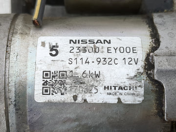 2014-2020 Infiniti Q50 Car Starter Motor Solenoid OEM P/N:23300 EY00E Fits OEM Used Auto Parts