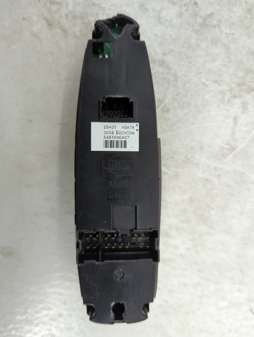 2014-2020 Infiniti Q50 Master Power Window Switch Replacement Driver Side Left P/N:254014GA7A 5AB164EA07 Fits OEM Used Auto Parts