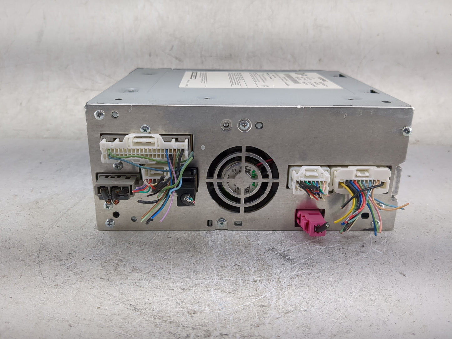 2014-2018 Infiniti Q50 Radio AM FM Cd Player Receiver Replacement P/N:28330-4HB1B 28330 4HB3B Fits Fits 2014 2015 2016 2017