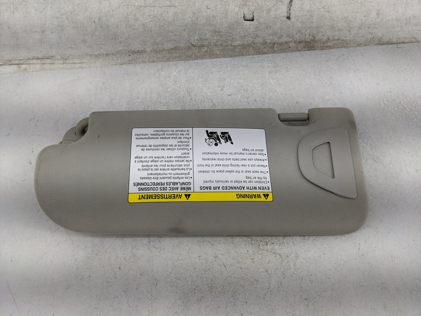 2014-2020 Infiniti Q50 Sun Visor Shade Replacement Passenger Right Mirror Fits Fits 2014 2015 2016 2017 2018 2019 2020 OEM U