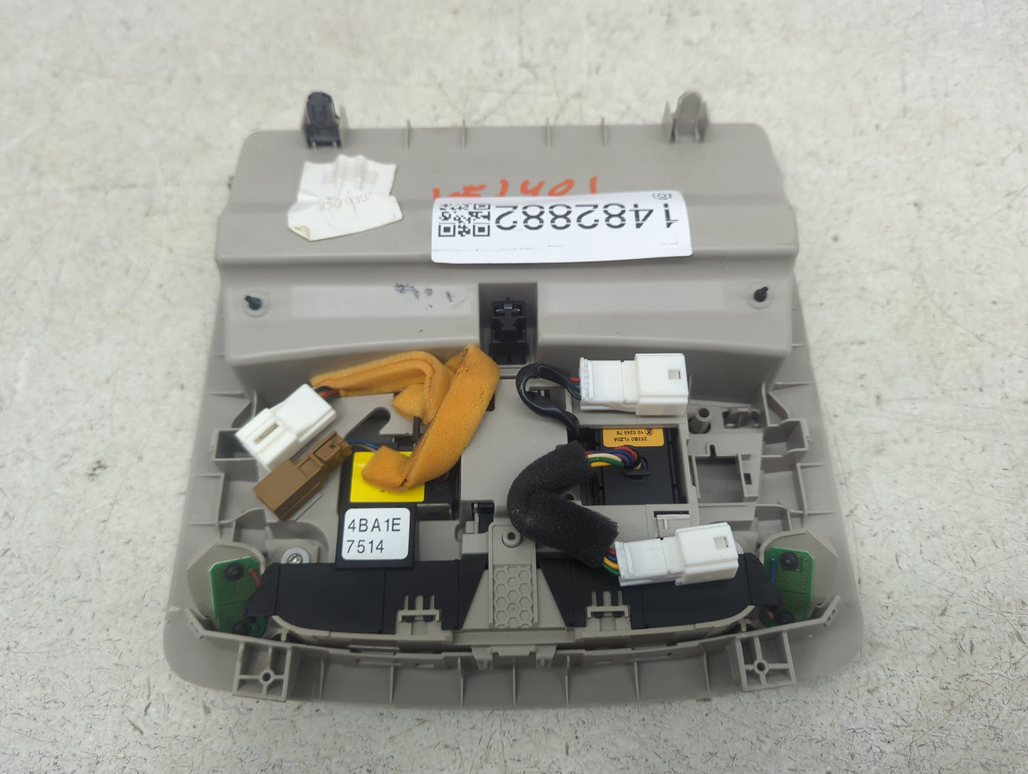 2018 Infiniti Q50 Overhead Roof Console Gray - Oemusedautoparts1.com