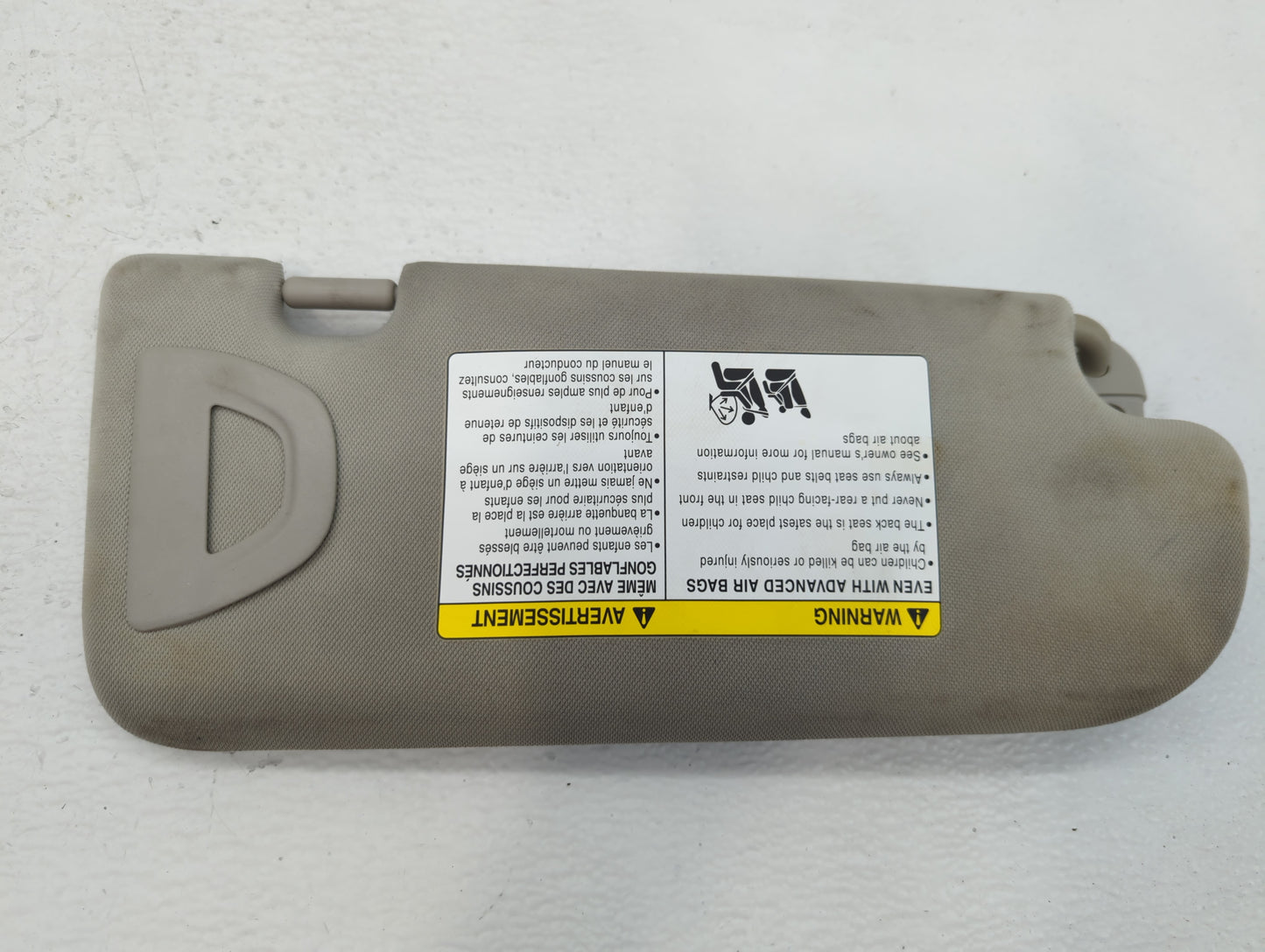 2014-2020 Infiniti Q50 Sun Visor Shade Replacement Driver Left Mirror Fits Fits 2014 2015 2016 2017 2018 2019 2020 OEM Used