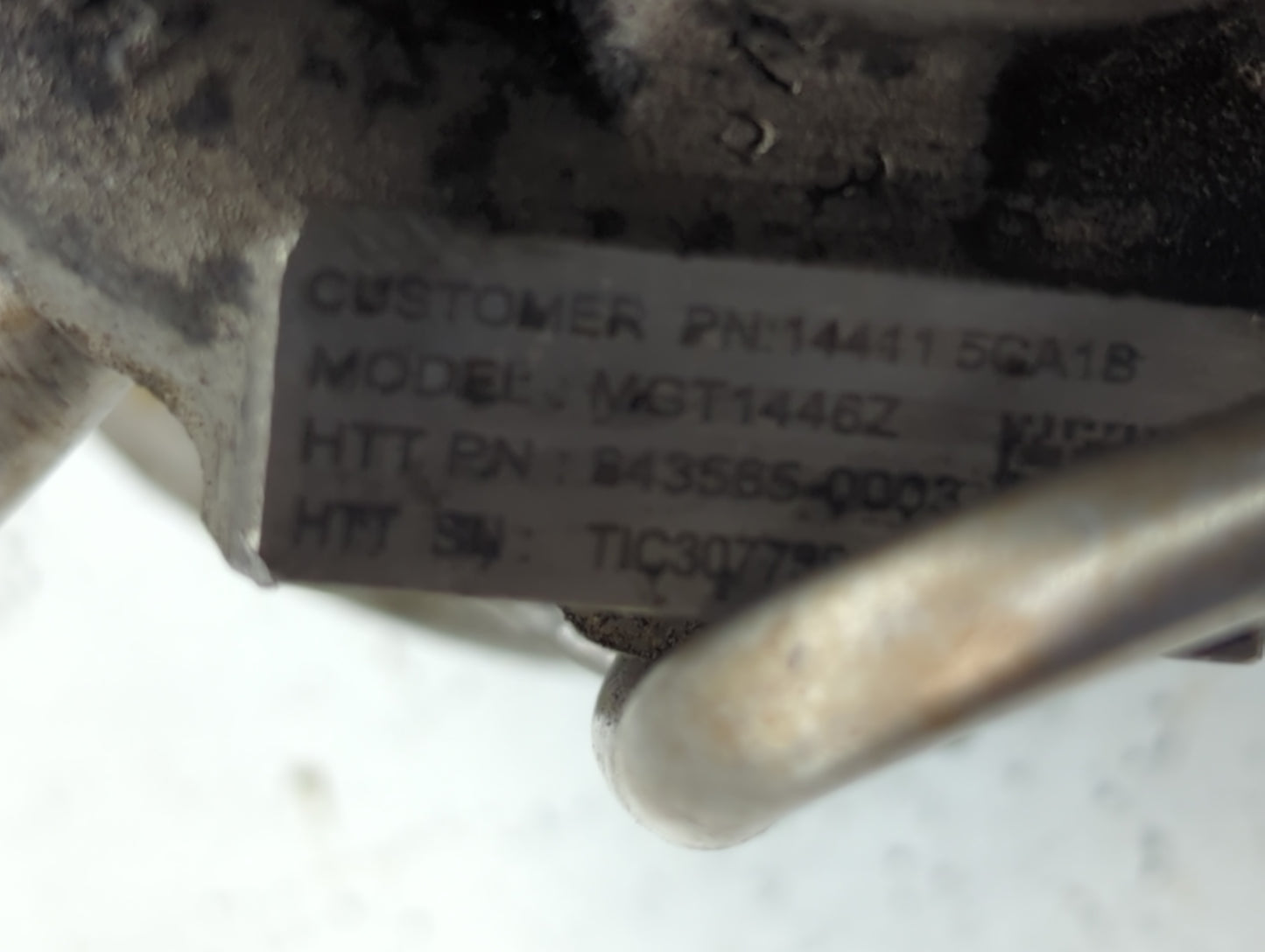 2016 Infiniti Q50 Turbocharger Turbo Charger Super Charger Supercharger - Oemusedautoparts1.com