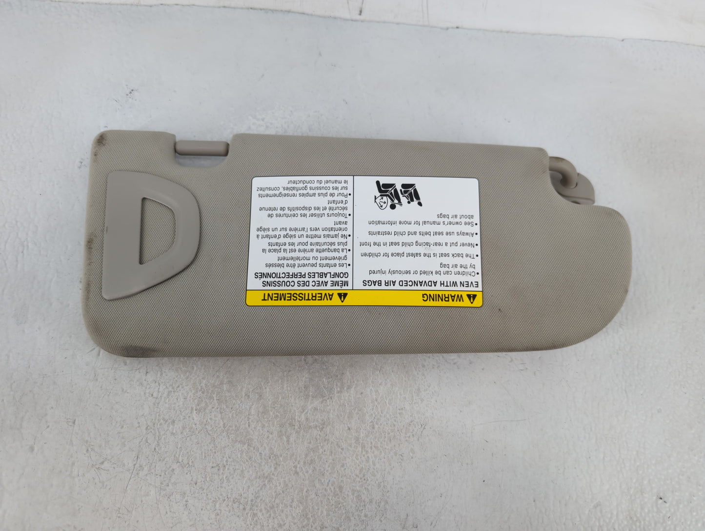 2014-2020 Infiniti Q50 Sun Visor Shade Replacement Driver Left Mirror Fits Fits 2014 2015 2016 2017 2018 2019 2020 OEM Used