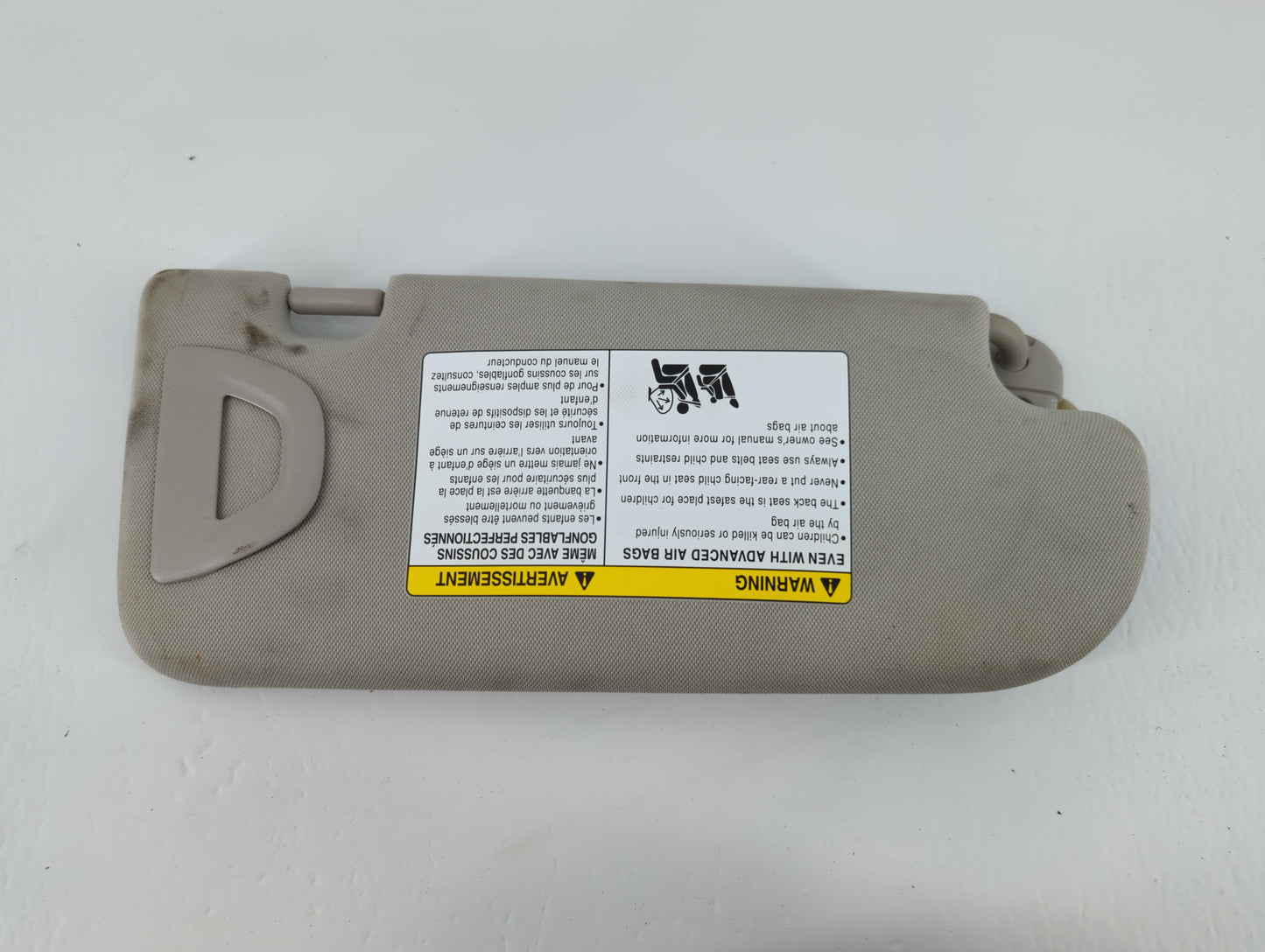 2014-2020 Infiniti Q50 Sun Visor Shade Replacement Driver Left Mirror Fits Fits 2014 2015 2016 2017 2018 2019 2020 OEM Used