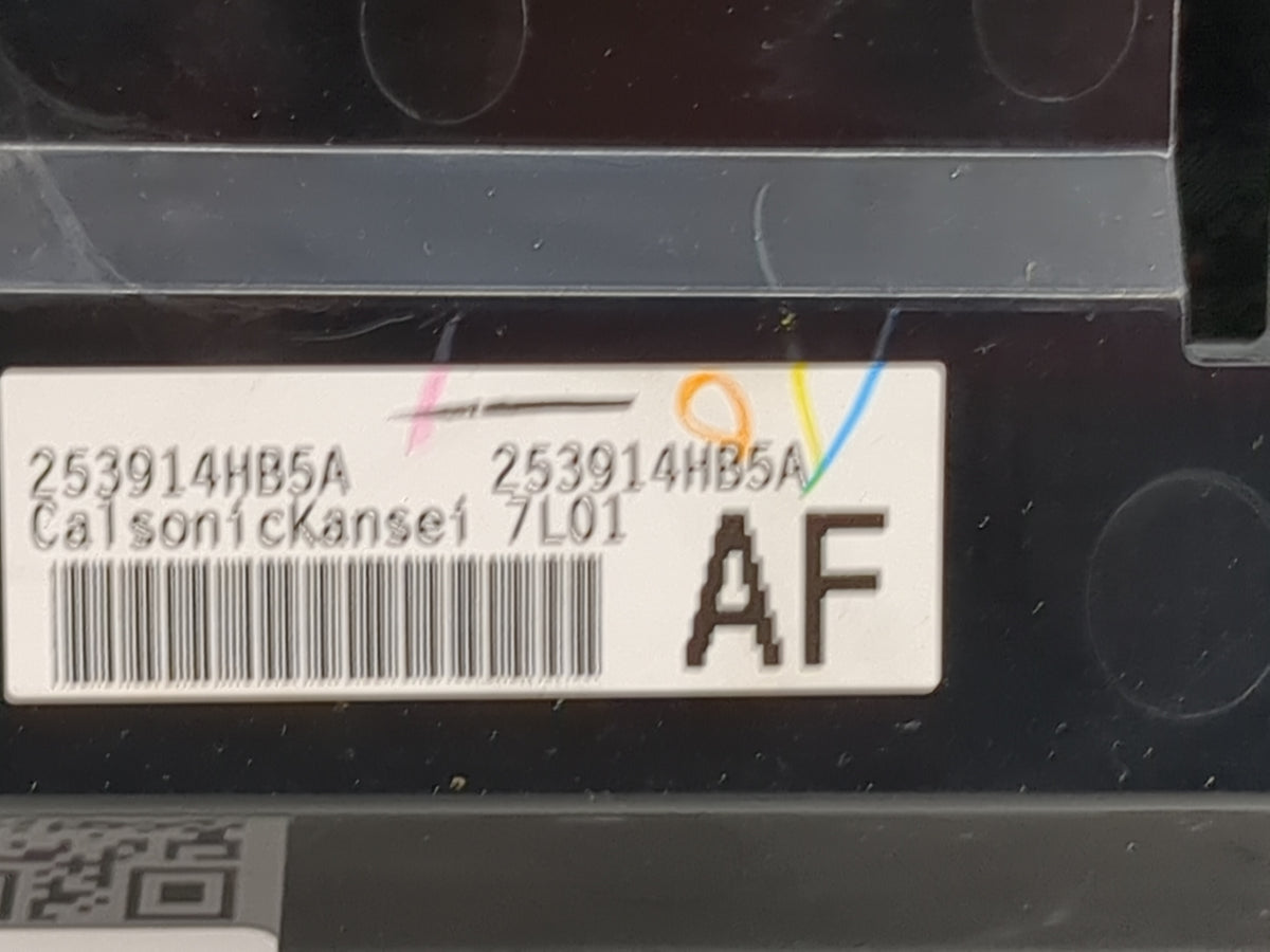 2017-2020 Infiniti Q60 Climate Control Module Temperature AC/Heater Replacement P/N:253914HB5A 7L01 Fits OEM Used Auto Parts
