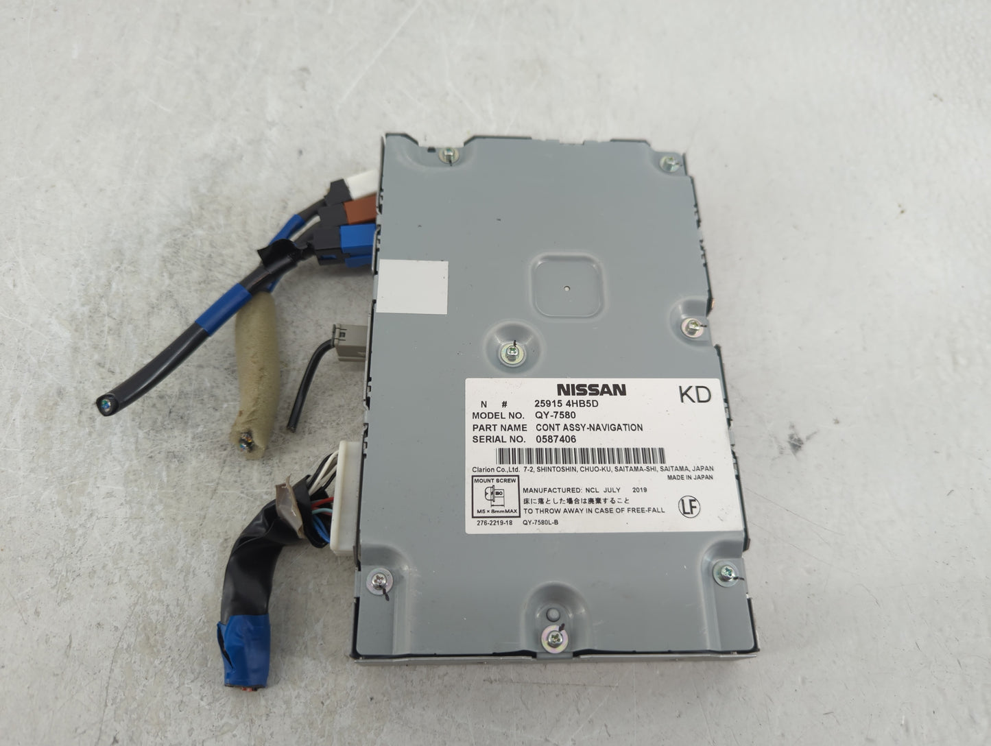 2018 Infiniti Qx60 Bluetooth Phone Communication Control Module Ccm Oem - Oemusedautoparts1.com