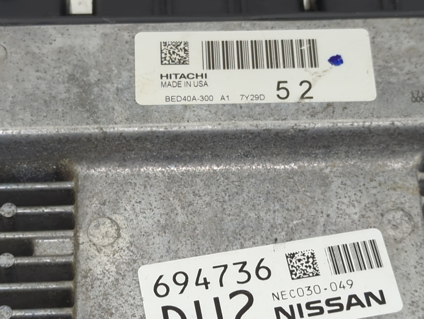 2018-2020 Infiniti Qx60 PCM Engine Control Computer ECU ECM PCU OEM P/N:BED40A-300 NEC030-049 Fits Fits 2018 2019 2020 OEM U
