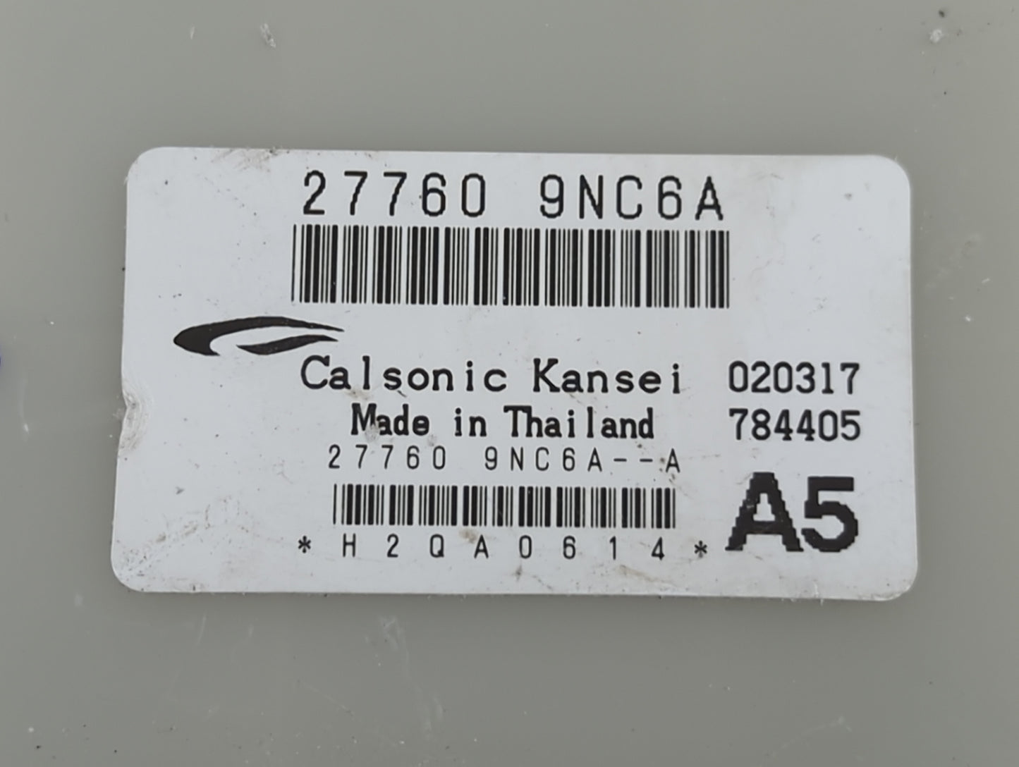 2017-2020 Infiniti Qx60 Radio AM FM Cd Player Receiver Replacement P/N:27760 9NC6A 27760 9NC6A--A Fits Fits 2017 2018 2019 2