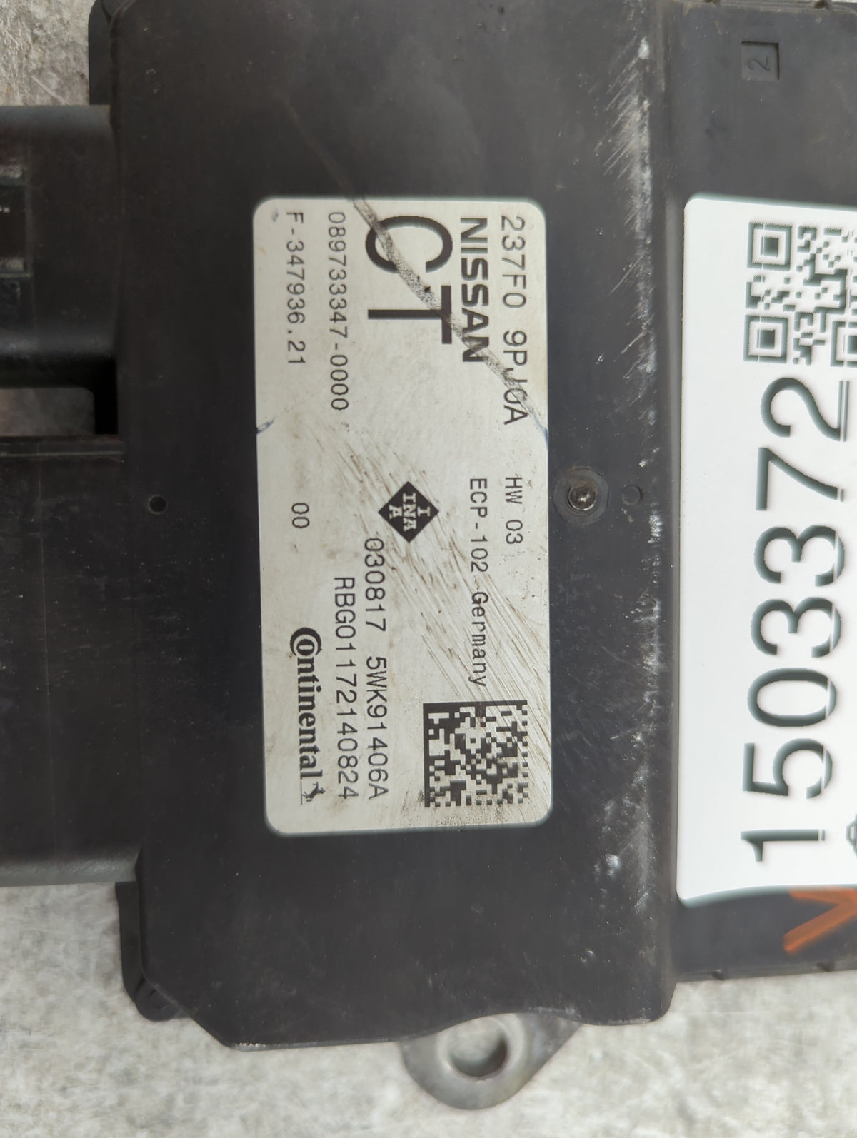 2018-2020 Infiniti Qx60 PCM Engine Control Computer ECU ECM PCU OEM P/N:237F0 9PJ0A 5WK91406A Fits Fits 2018 2019 2020 OEM U