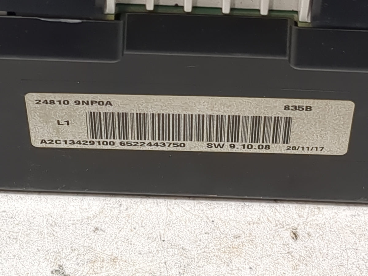 2018-2020 Infiniti Qx60 Instrument Cluster Speedometer Gauges P/N:24810 9NP0A A2C13429100 Miles:78K Fits Fits 2018 2019 2020