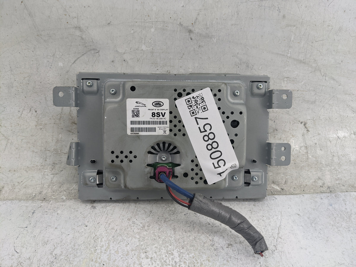2017-2018 Jaguar F-pace Information Radio Display Screen 1508857 - Oemusedautoparts1.com