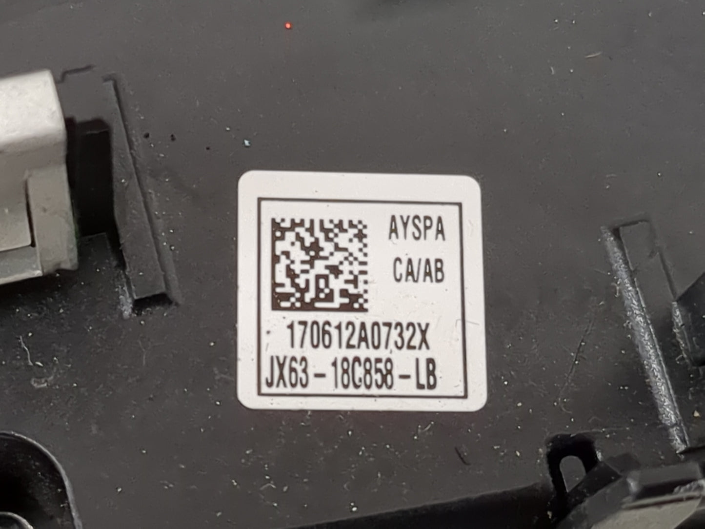 2018-2019 Jaguar Xf Climate Control Module Temperature AC/Heater Replacement P/N:JX63-18C858-LB JX6318C858ABB Fits Fits 2018