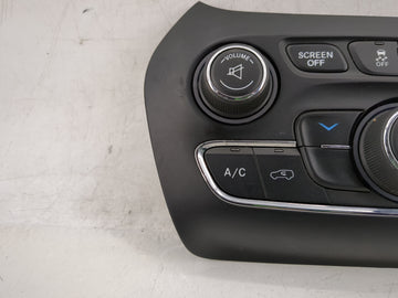 2015-2018 Jeep Cherokee Climate Control Module Temperature AC/Heater Replacement P/N:68249518AA Fits Fits 2015 2016 2017 2018 OEM Used Auto Parts