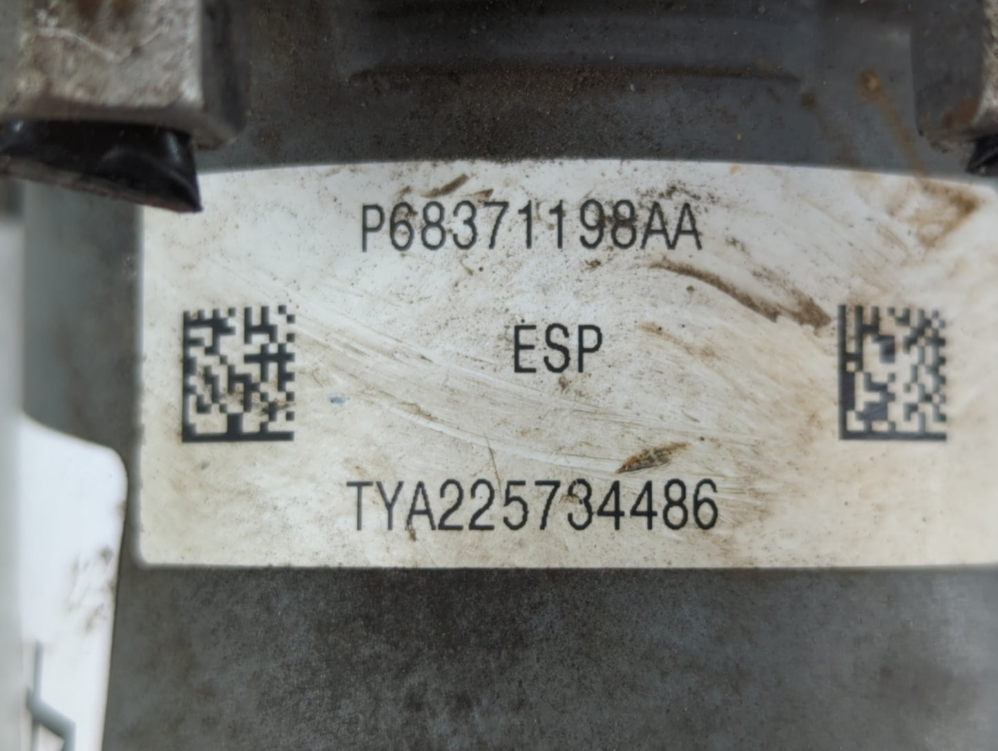 2018 Jeep Cherokee ABS Pump Control Module Replacement P/N:P68371198AA 68371198AA Fits OEM Used Auto Parts - Oemusedautopart