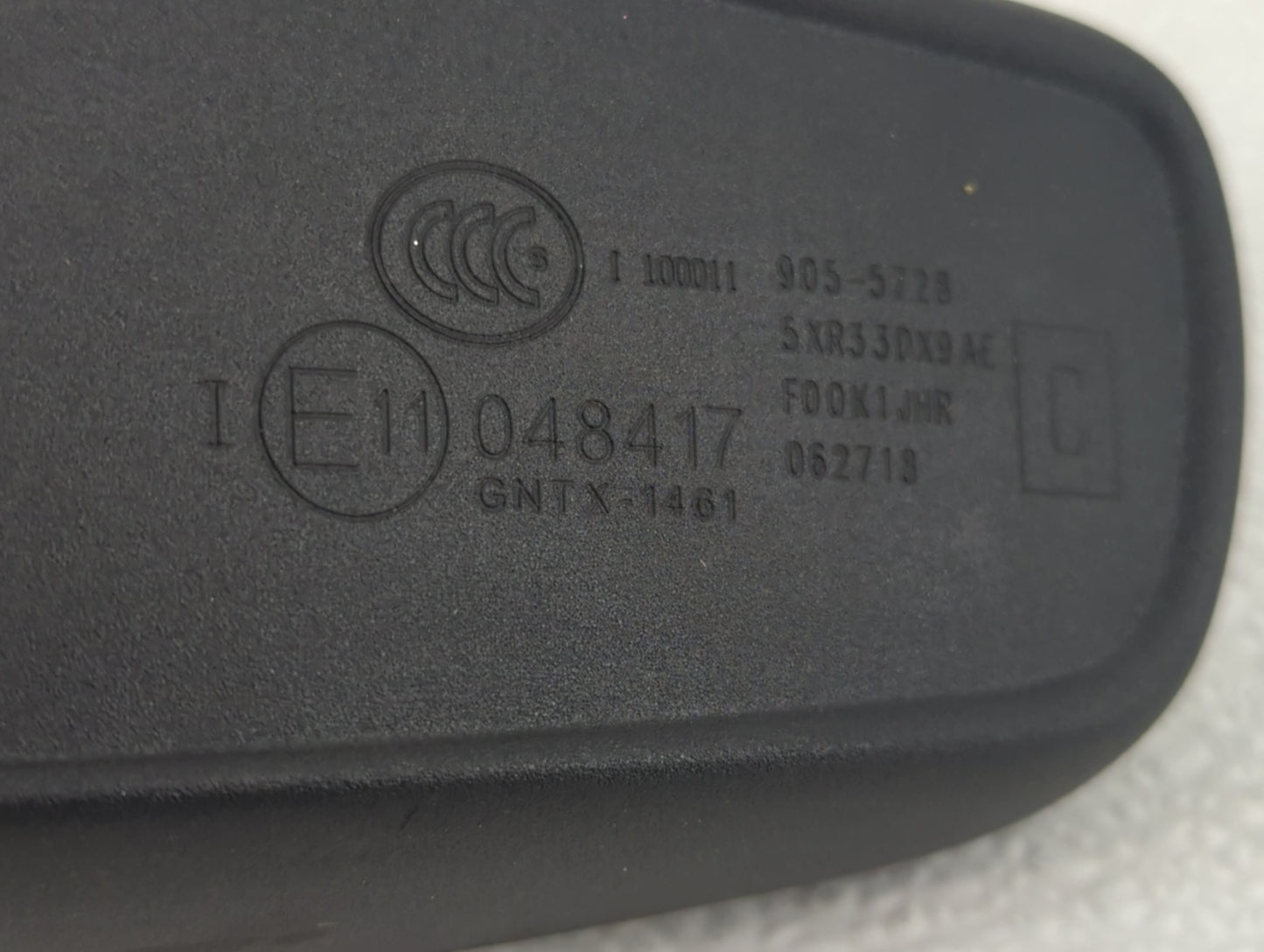 2018 Jeep Compass Interior Rear View Mirror Replacement OEM Fits OEM Used Auto Parts - Oemusedautoparts1.com