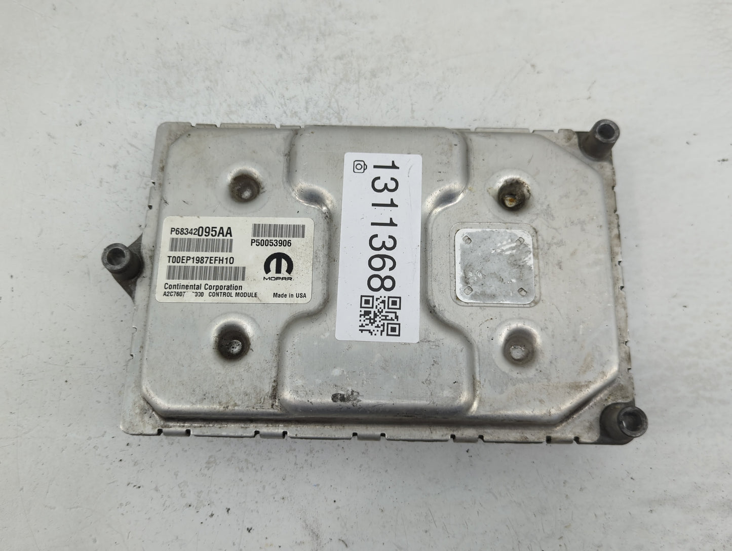 2018 Jeep Compass PCM Engine Control Computer ECU ECM PCU OEM P/N:P50053906 P68342095AA Fits OEM Used Auto Parts - Oemusedau