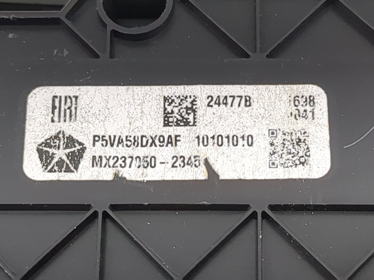 2017-2020 Jeep Compass Climate Control Module Temperature AC/Heater Replacement P/N:P5VA58DX9AF MX237050-2345 Fits OEM Used