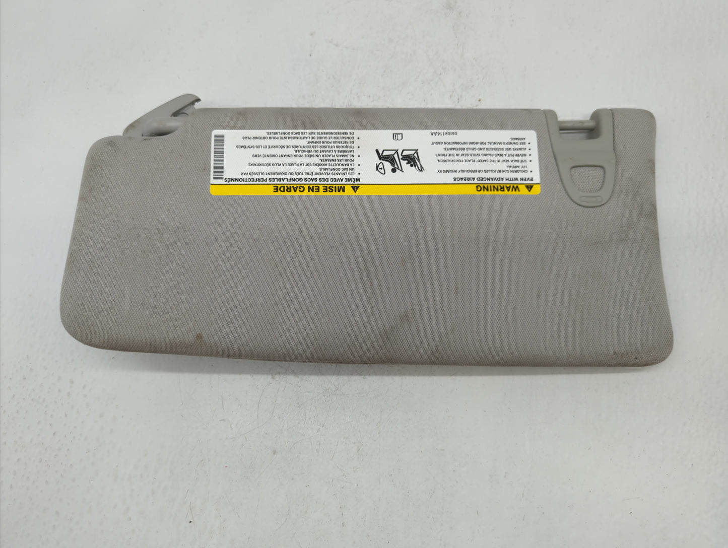 2017-2018 Jeep Compass Sun Visor Shade Replacement Passenger Right Mirror Fits Fits 2017 2018 OEM Used Auto Parts - Oemuseda