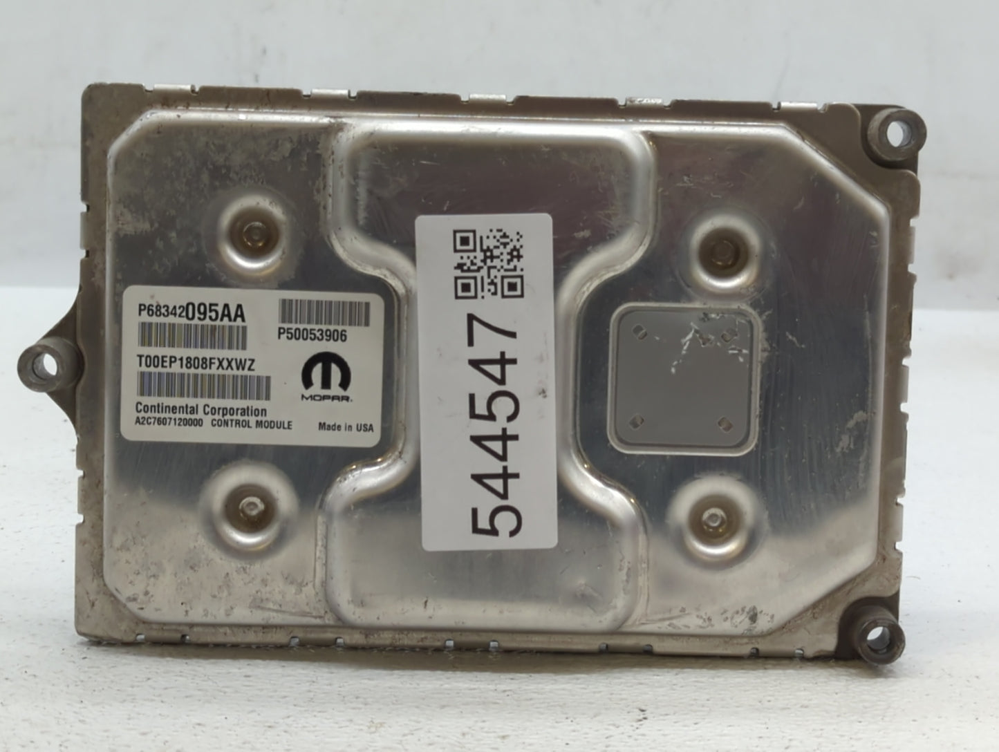 2018 Jeep Compass PCM Engine Control Computer ECU ECM PCU OEM P/N:P68342095AA Fits OEM Used Auto Parts - Oemusedautoparts1.c