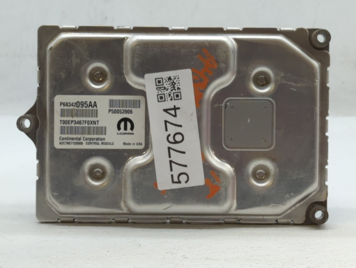 2018 Jeep Compass PCM Engine Control Computer ECU ECM PCU OEM P/N:P6832095AA Fits OEM Used Auto Parts - Oemusedautoparts1.co
