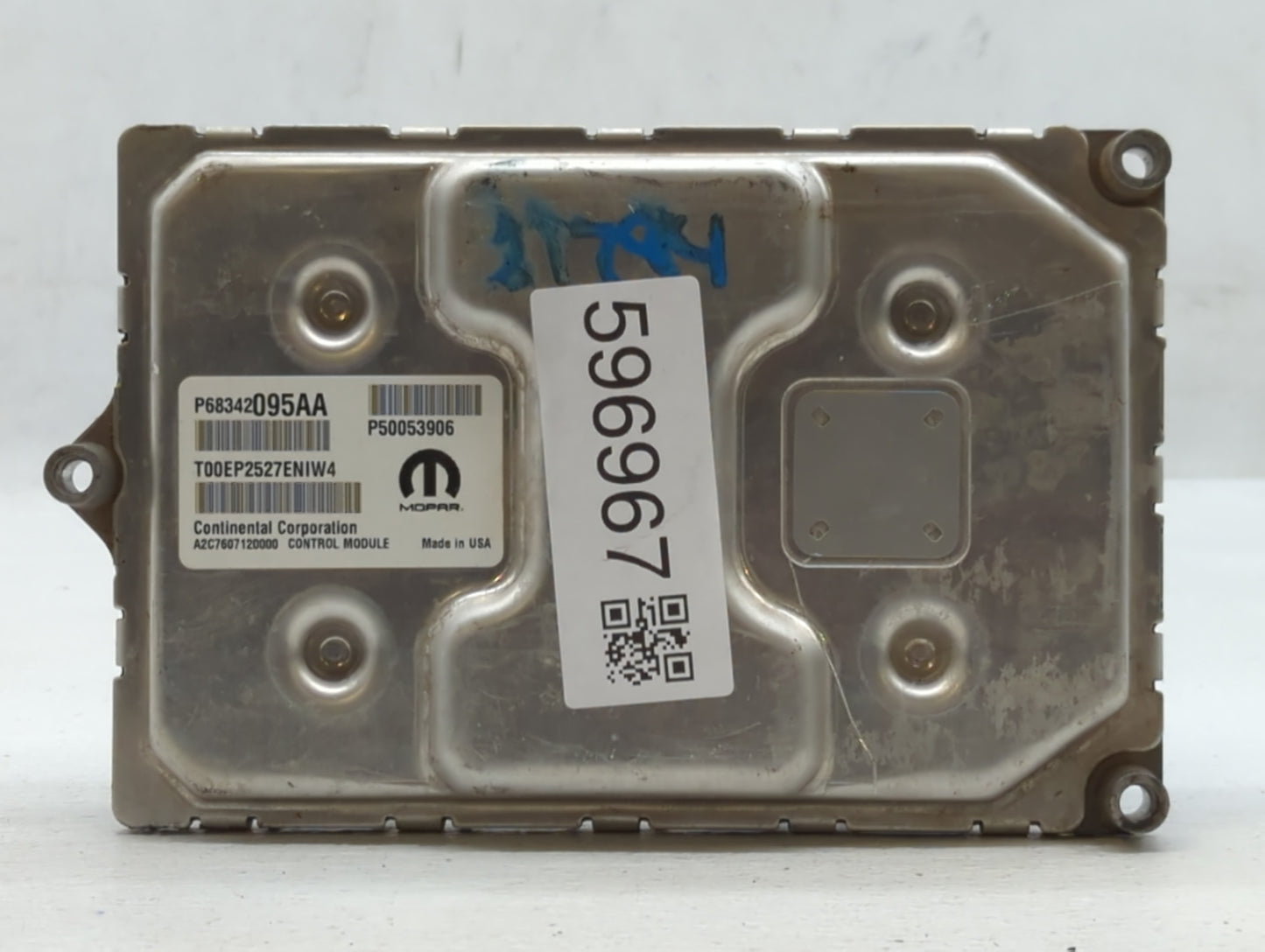 2018 Jeep Compass PCM Engine Control Computer ECU ECM PCU OEM P/N:P98342095AA Fits OEM Used Auto Parts - Oemusedautoparts1.c