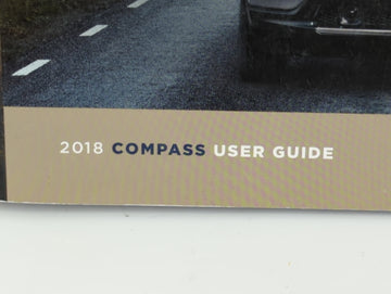 2018 Jeep Compass Owners Manual Book Guide P/N:18MP-926-AA OEM Used Auto Parts