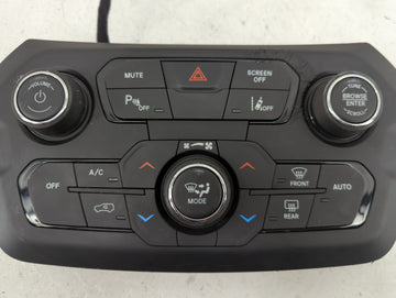 2018-2020 Jeep Renegade Climate Control Module Temperature AC/Heater Replacement Fits Fits 2018 2019 2020 OEM Used Auto Parts