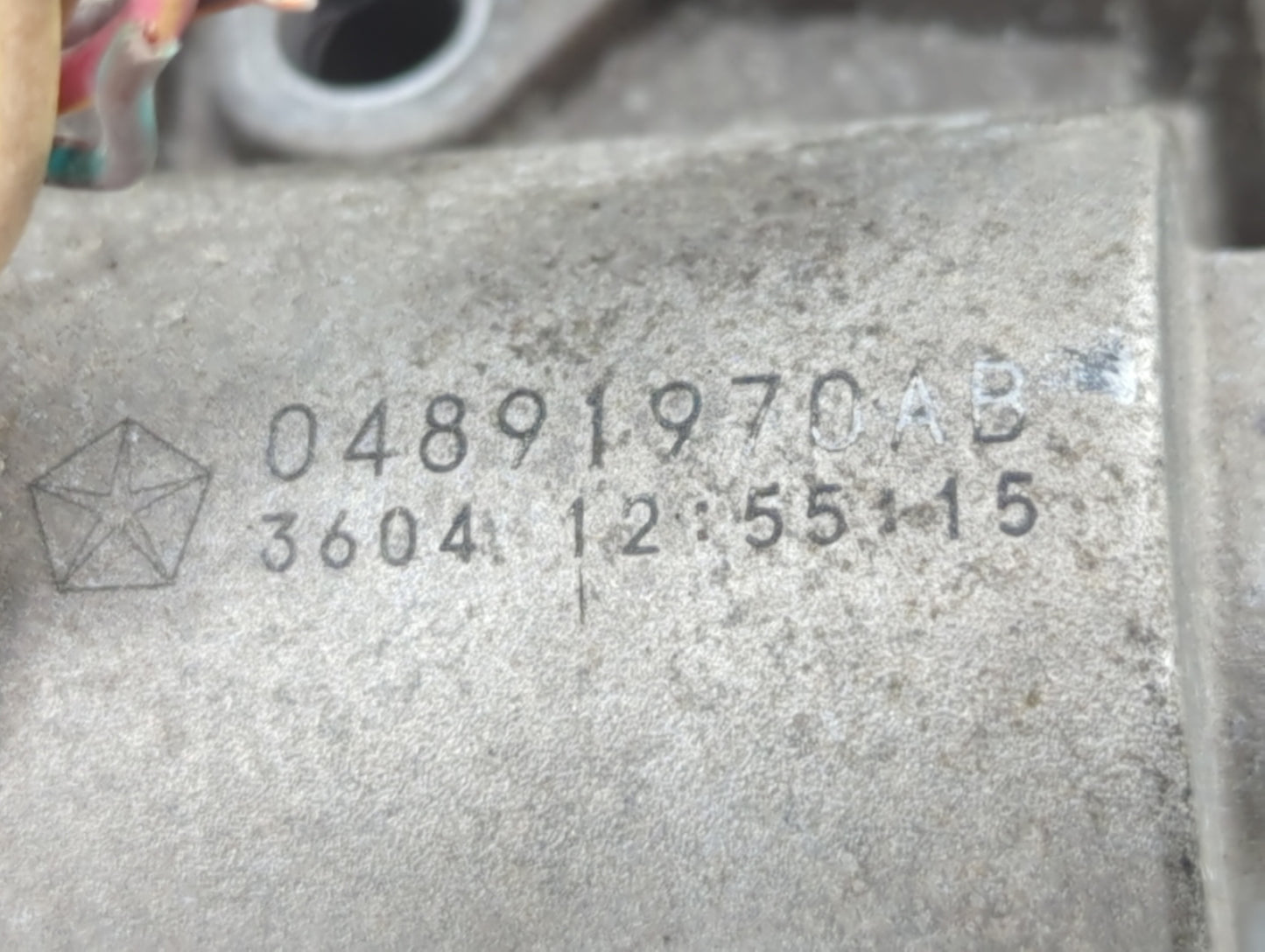 2015-2018 Jeep Renegade Throttle Body P/N:04891970AC 04891970AB Fits Fits 2014 2015 2016 2017 2018 OEM Used Auto Parts - Oem