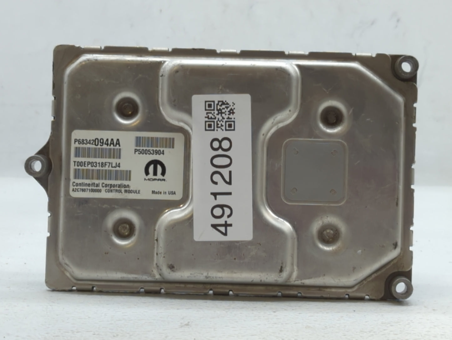 2018-2021 Jeep Renegade PCM Engine Control Computer ECU ECM PCU OEM P/N:P68342094AA Fits Fits 2018 2019 2020 2021 OEM Used A