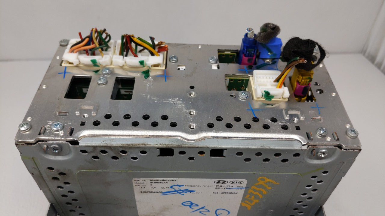 2017-2018 Kia Forte Radio AM FM Cd Player Receiver Replacement P/N:96160-B0010,96160-B0010WK 96160-B0010WK Fits Fits 2017 20