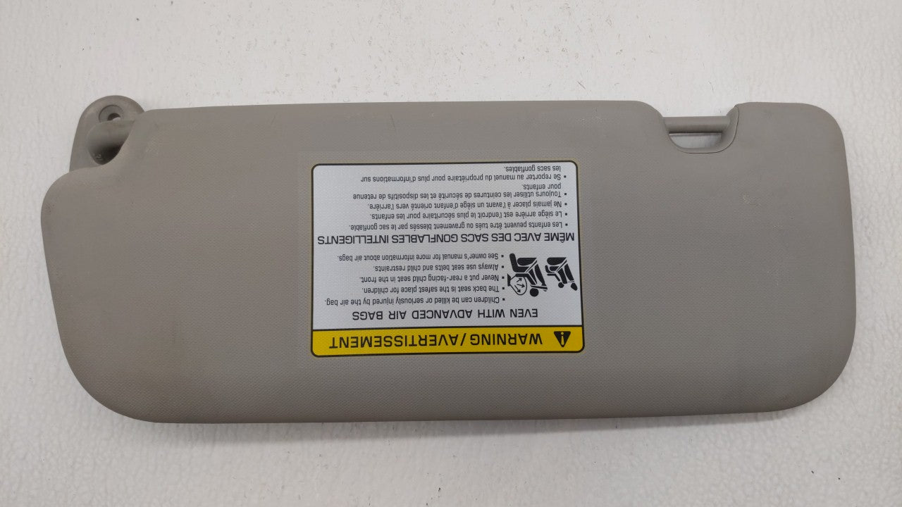 2017-2018 Kia Forte Sun Visor Shade Replacement Passenger Right Mirror Fits Fits 2017 2018 OEM Used Auto Parts - Oemusedauto