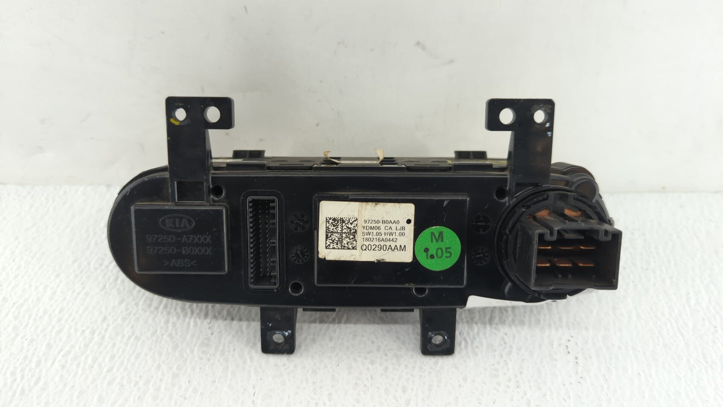 2017-2018 Kia Forte Climate Control Module Temperature AC/Heater Replacement P/N:97250-A7XXX 97250-B0AA0 Fits Fits 2017 2018