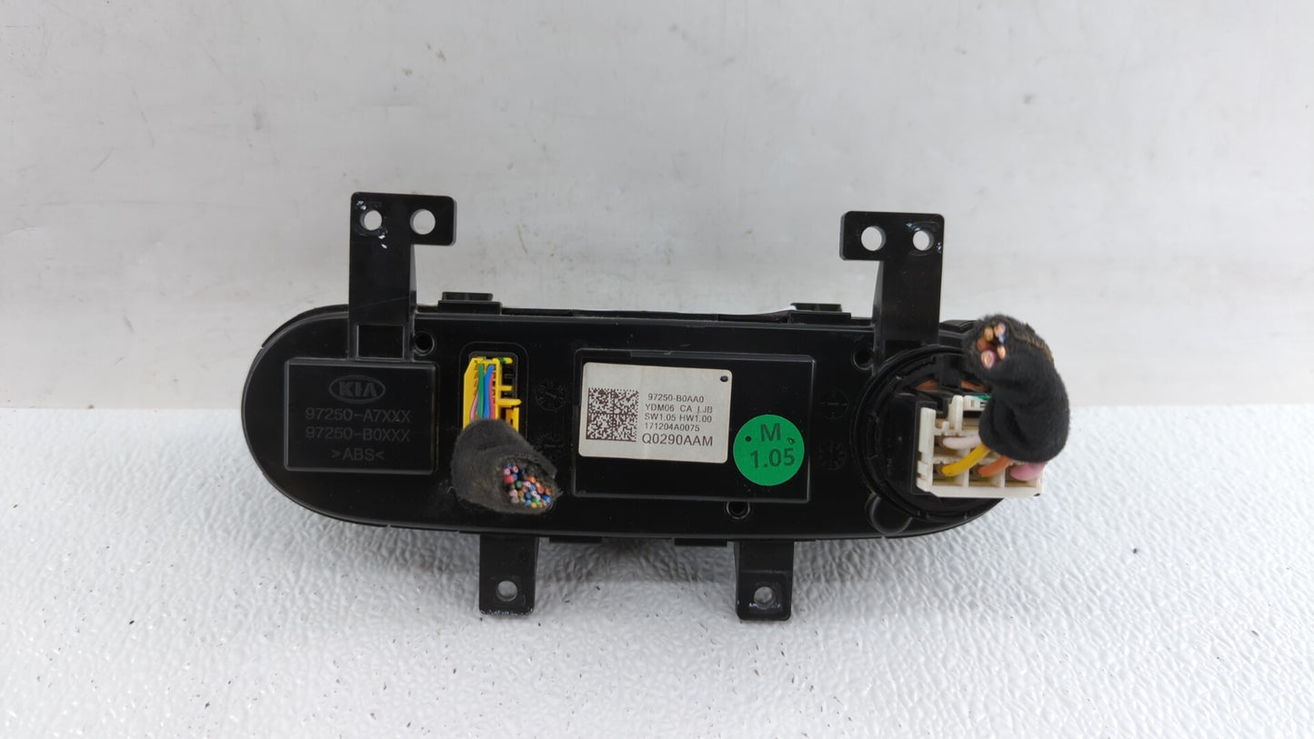 2017-2018 Kia Forte Climate Control Module Temperature AC/Heater Replacement P/N:97250-A7XXX 97250-B0AA0 Fits Fits 2017 2018