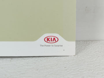 2018 Kia Forte Owners Manual Book Guide OEM Used Auto Parts
