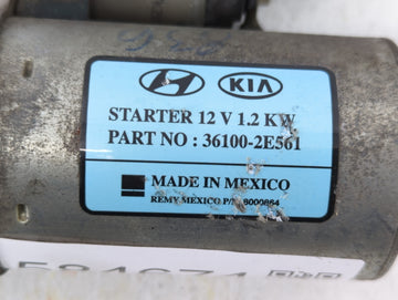 2017-2022 Kia Forte Car Starter Motor Solenoid OEM P/N:36100-2E561 Fits Fits 2017 2018 2019 2020 2021 2022 OEM Used Auto Parts