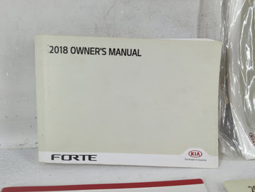 2018 Kia Forte Owners Manual Book Guide OEM Used Auto Parts