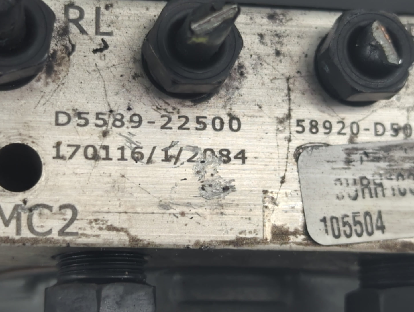 2017-2018 Kia Optima ABS Pump Control Module Replacement P/N:D5589-22500 Fits Fits 2017 2018 OEM Used Auto Parts - Oemusedau