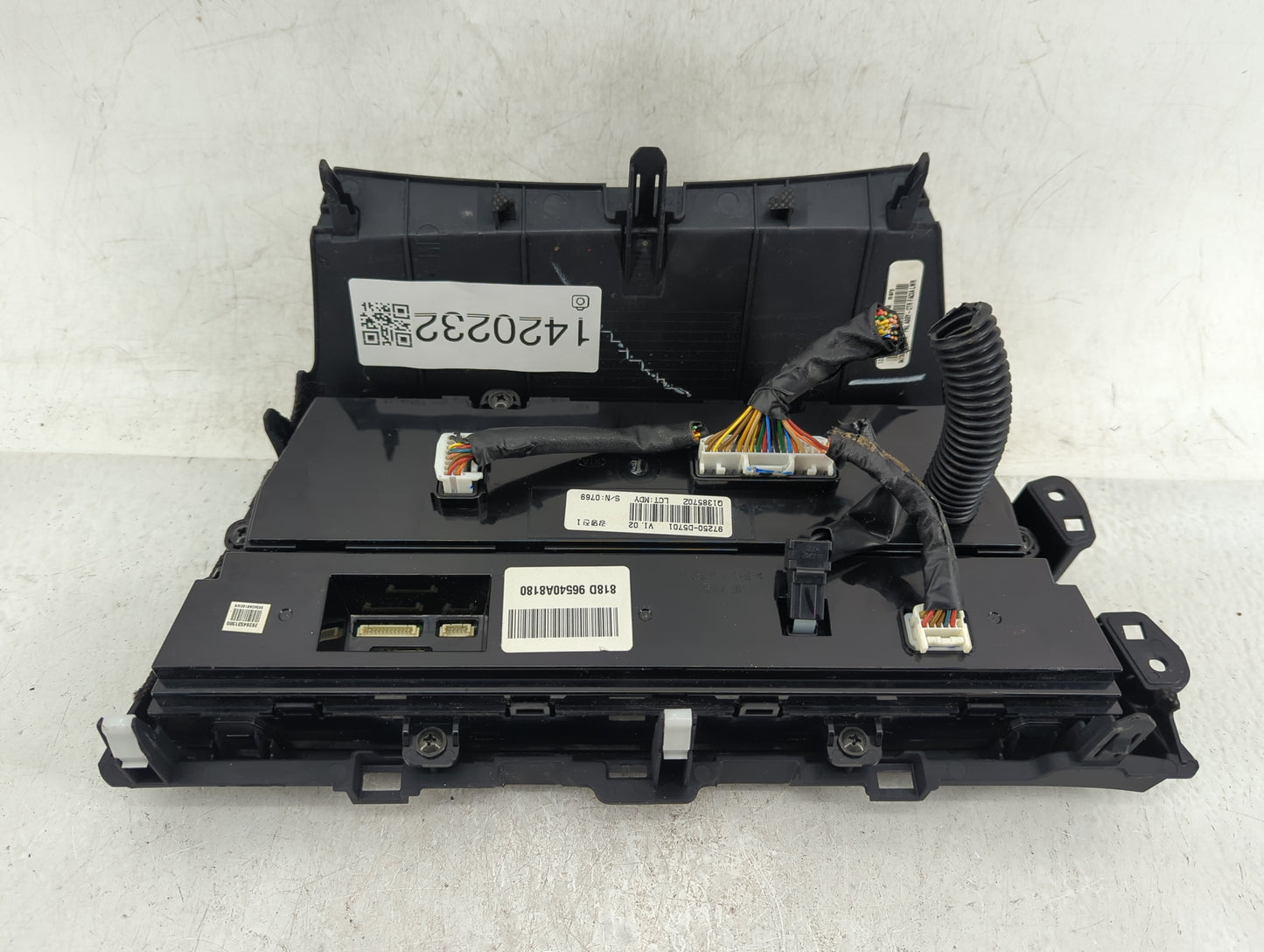 2017-2019 Kia Optima Climate Control Module Temperature AC/Heater Replacement P/N:97250-D5701 Fits Fits 2017 2018 2019 OEM U
